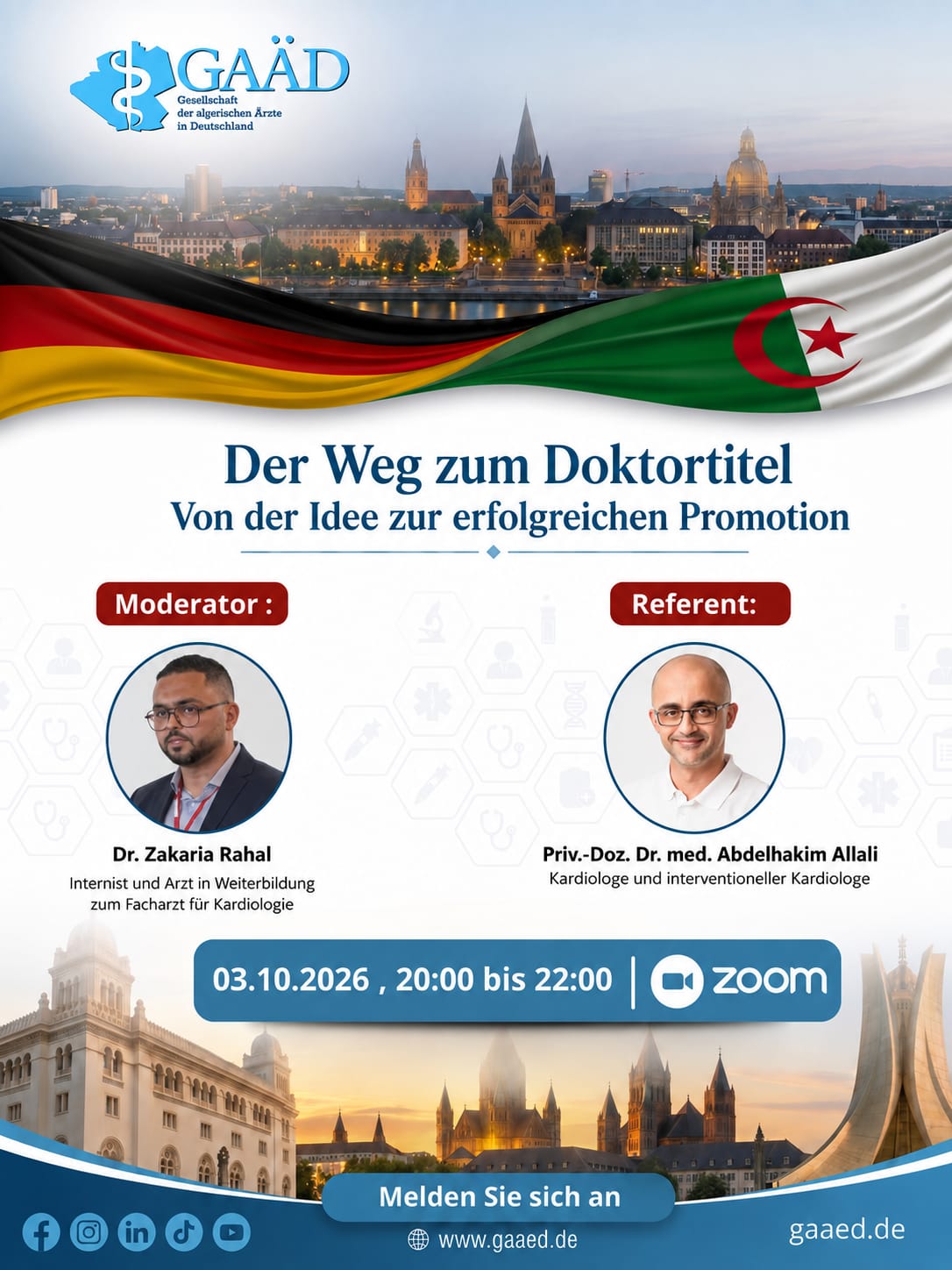 GAÄD-Webinar: „Der Weg zum Doktortitel – Von der Idee zur erfolgreichen Promotion“